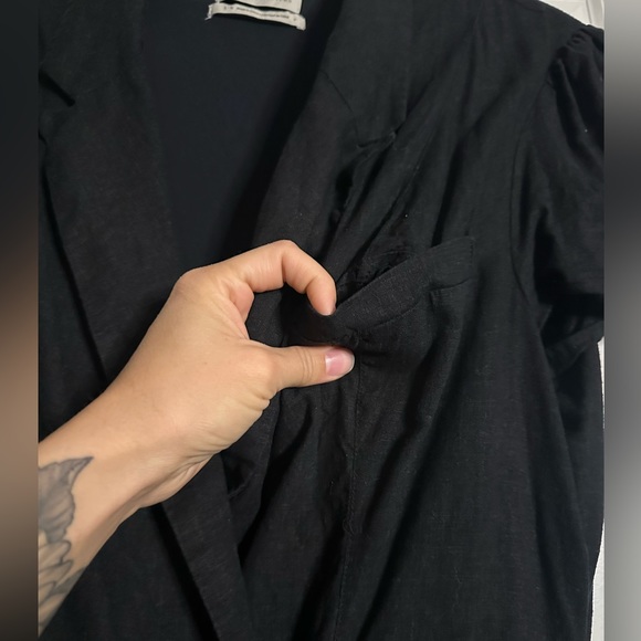 Urban outfitters button up linen blend dress - Picture 4 of 9